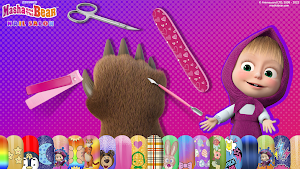 Masha and the Bear: Nail salon Screenshot 0