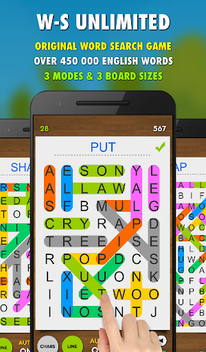 Word Search Unlimited PRO Screenshot 0