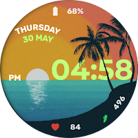 EXD049: Summer Sea Watch Face