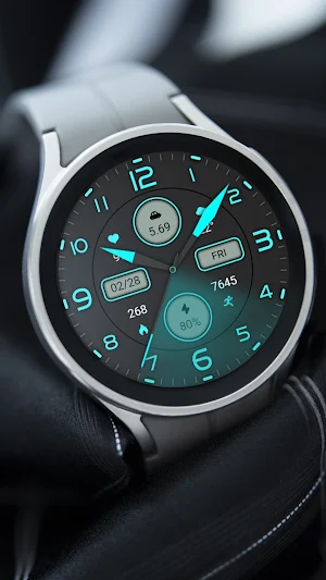 ZKin Watch Blue Firefly Quartz Screenshot 3