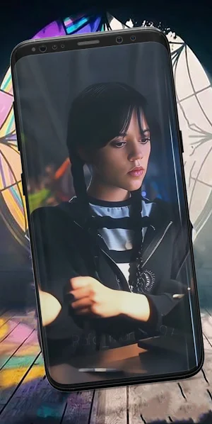 Wednesday Addams wallpaper Screenshot 2