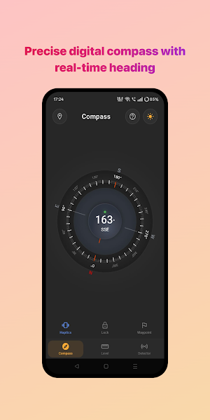 Compass Pro - Level & Detector Screenshot 0
