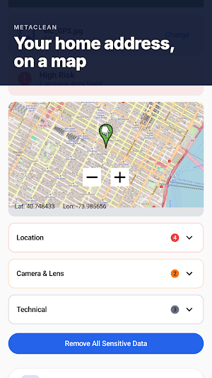 MetaClean: Metadata Remover Screenshot 1