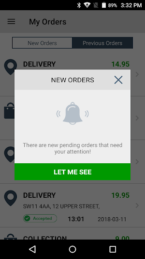 Foodbull Order Manager Screenshot 0