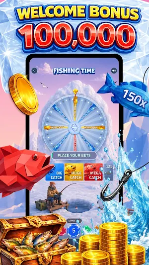 Fishing Frenzy Slots Screenshot 1