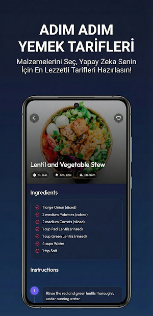 AI - Recipe Assistant Screenshot 2