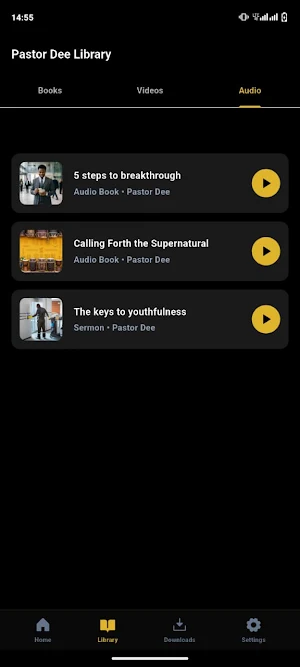 Pastor Dee Digital Library Screenshot 3