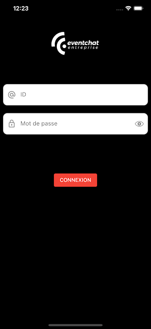 Event Chat Entreprise Screenshot 1
