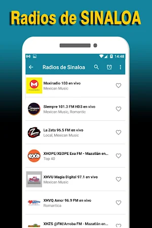 Radios de Sinaloa Screenshot 1