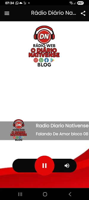 Radio Web O Diario Nativense Screenshot 0