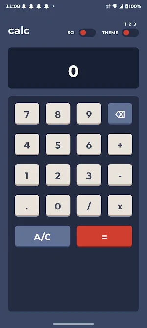 Calculator Screenshot 0