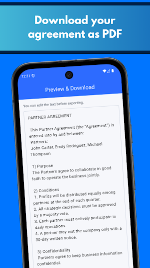 Shareholders Agreement Screenshot 3
