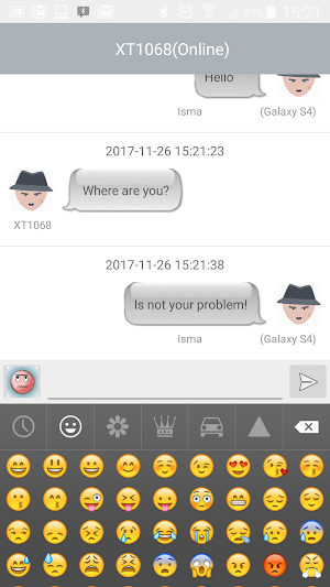 Bluetooth Chat Tool Screenshot 0