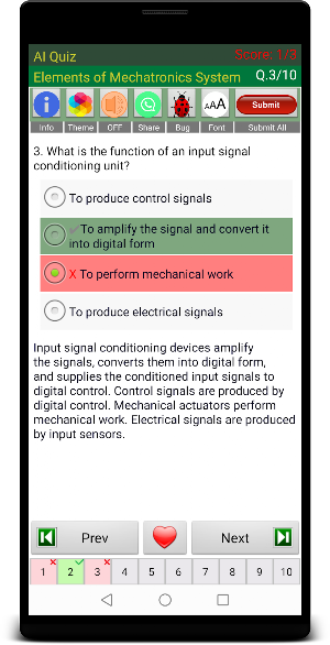 Mechatronics Quiz Screenshot 2