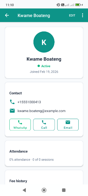 CoachKit: Academy Manager Screenshot 2