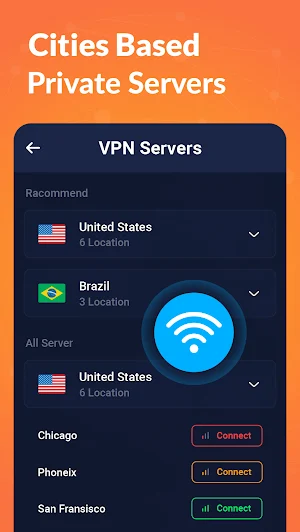 Private VPN - Fast VPN Proxy Screenshot 3