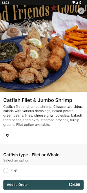 David's Catfish House Screenshot 3