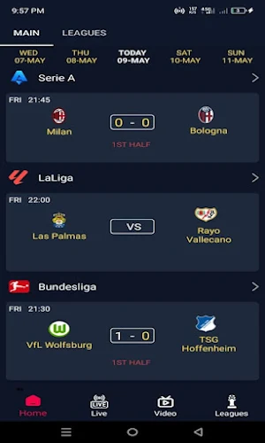 Live Football TV HD Streaming Screenshot 0