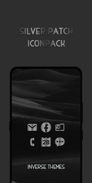 Silver Patch Icon Pack Screenshot 2
