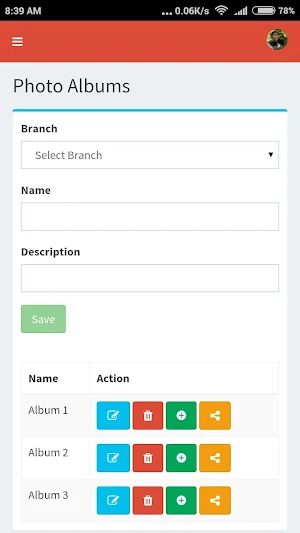 MSanskriti Staff Portal Screenshot 3