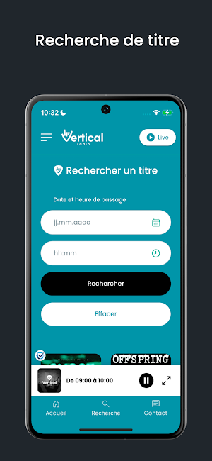 Vertical Radio Screenshot 2