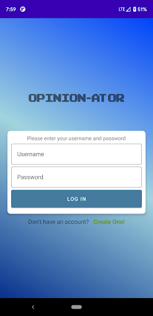 Opinionator - Vote on Opinions Screenshot 1