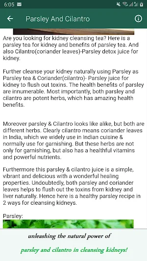 Kidney Cleanse Juice Screenshot 1