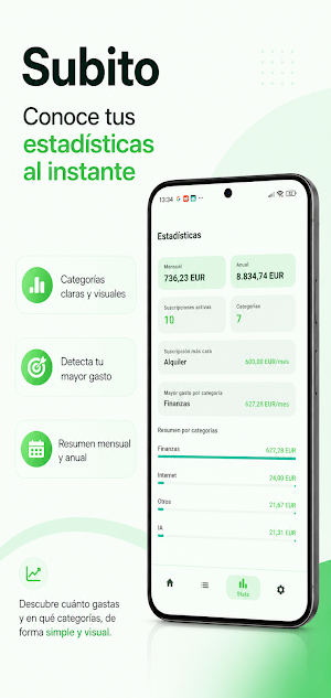 Subito: Control Suscripciones Screenshot 2