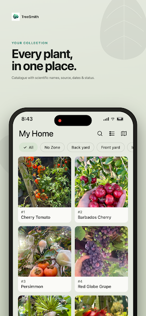 TreeSmith: Fruit Tree Tracker Screenshot 0