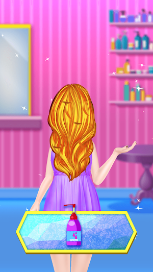 Princess Hair Salon Girl Games Screenshot 1