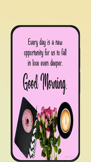 a good morning message Screenshot 0