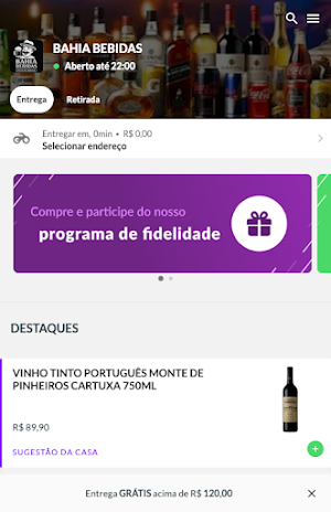 BAHIA BEBIDAS Screenshot 0