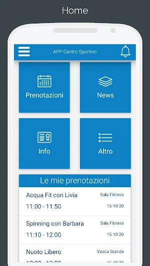 SportApp Screenshot 0