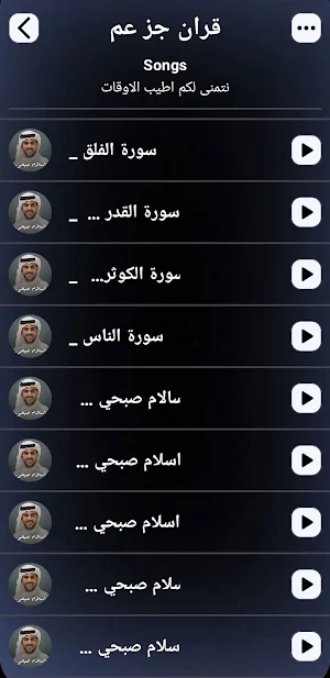 جزء عم اسلام صبحي بدون نت Screenshot 1