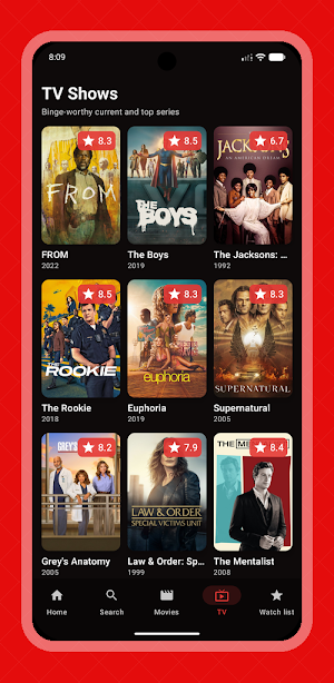 StreamMax Vision: TV & Movies Screenshot 1