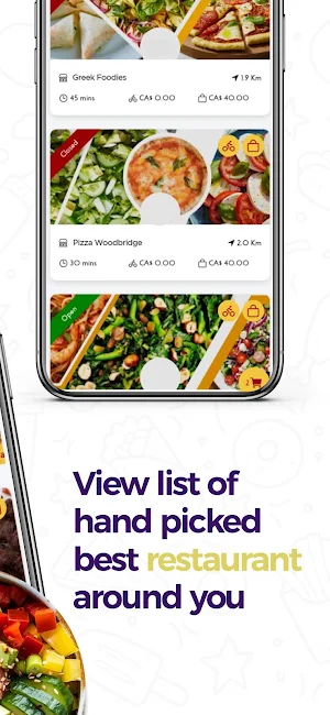 Sharp Grab: Food Delivery Screenshot 1