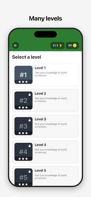 Currency Quiz Game Screenshot 0