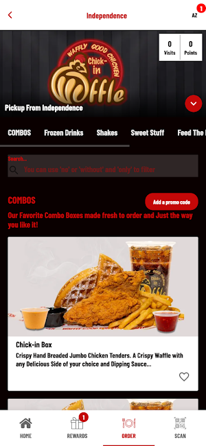 Chick-In Waffle Screenshot 1