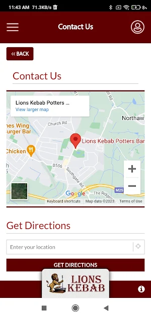 Lions Kebab Potters Bar Screenshot 0