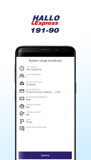 Hallo Express Taxi Gdynia Screenshot 3