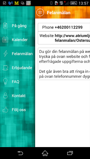 Mittpunkten Intern Screenshot 0
