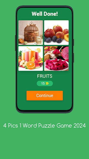 4 Pics 1 Word Puzzle Game 2024 Screenshot 3