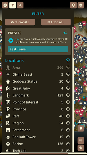 OGM: Map for Zelda BOTW Screenshot 2