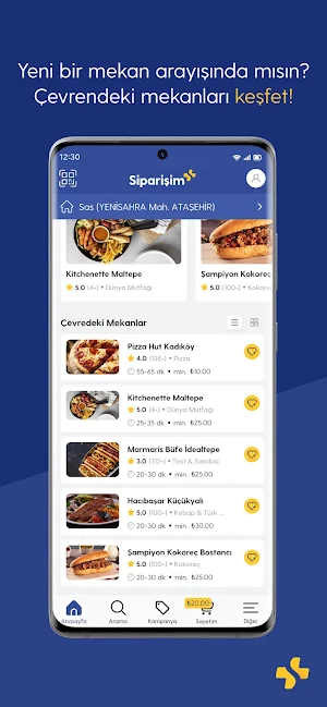 Siparişim+ Screenshot 2