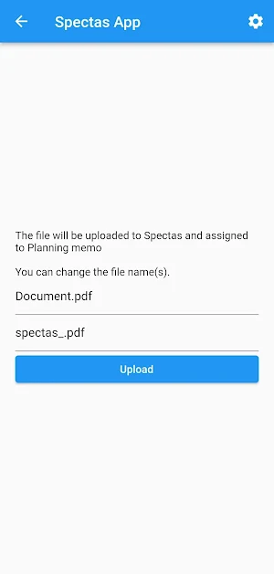 Spectas App Screenshot 3