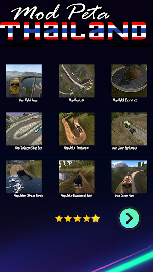 Mod Peta Bussid Thailand Screenshot 1