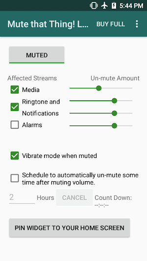 Mute that Thing! Lite Screenshot 2