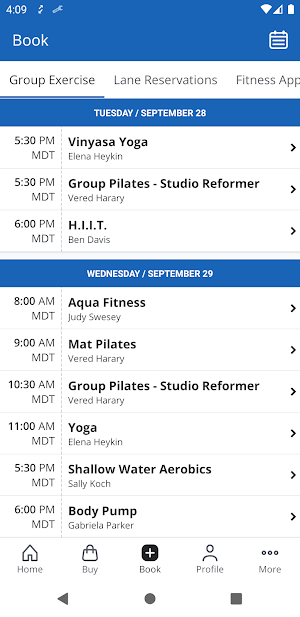 JCC Denver Fitness Screenshot 1