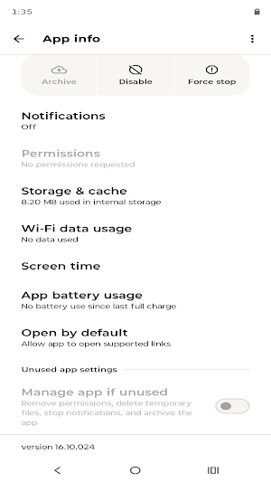 Moto Camera Tuner A16 Screenshot 1