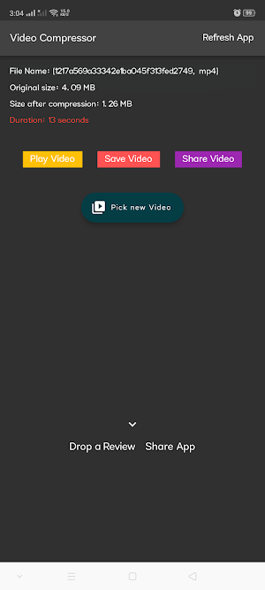 Video Compressor Screenshot 0